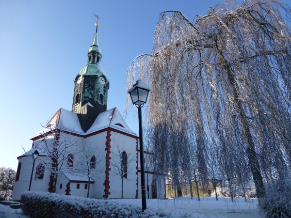 Kirche Winter | © Kur- und Touristinformation Bad Lausick